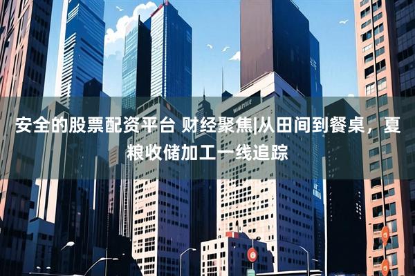 安全的股票配资平台 财经聚焦|从田间到餐桌，夏粮收储加工一线追踪
